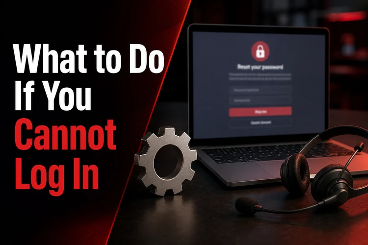 What to Do If You Cannot Log In
